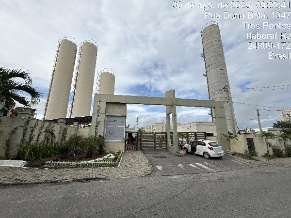 Apartamento em Itaboraí, Tres Pontes, Rua Dona Bela, N. 64407, Apto 102, Bl 08, RJ. Área: 40.82m2