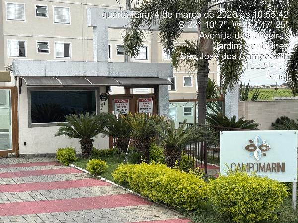 Apartamento em São José dos Campos, Residencial Frei Galvao, Avenida Das Oliveiras, N. 81, Apto 302, Bl 08 Vg 200, SP. Área: 40.28m2