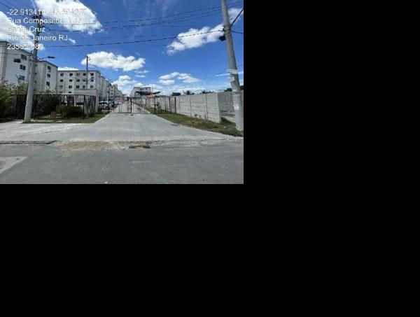 Apartamento em Rio de Janeiro, Santa Cruz, Rua Compositor Tunai (Antiga Rua Projetada 1), N. 115, Apto 201, Bl 01, RJ. Área: 40.54m2
