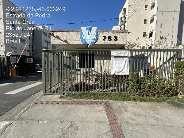 Apartamento em Rio de Janeiro, Santa Cruz, Estrada Da Pedra, N. 753, Apto 208, Bl 04, RJ. Área: 43.08m2