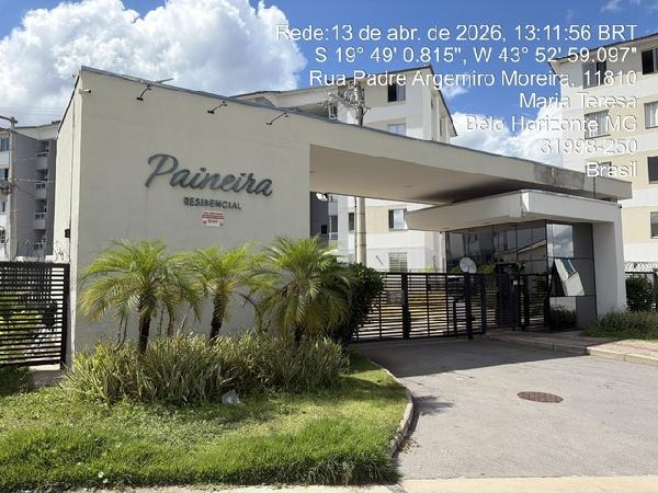 Apartamento em Belo Horizonte, Maria Teresa, Rua Padre Argemiro Moreira, N. 11810, Apto 202, Bl 07, MG. Área: 55.58m2