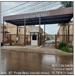 Apartamento em Valparaíso de Goiás, Chacaras E Mansoes Santa Maria, Rua 8, N. Sn, Apto 204, Chacara 41 Bl D Qd 08, GO. Área: 48.7m2