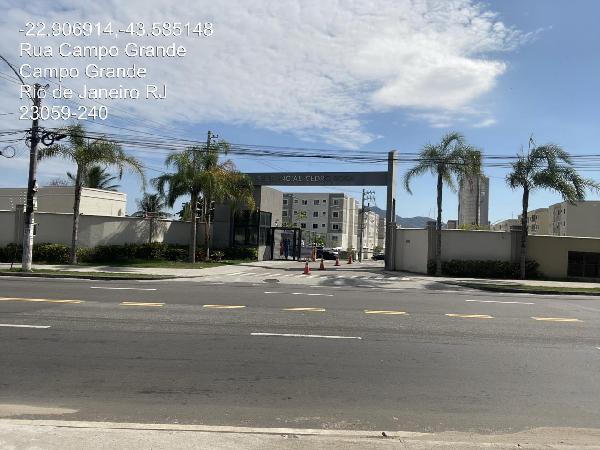 Apartamento em Rio de Janeiro, Inhoaiba, Rua Campo Grande, N. 3740, Apto 203, Bl 10, RJ. Área: 41.19m2