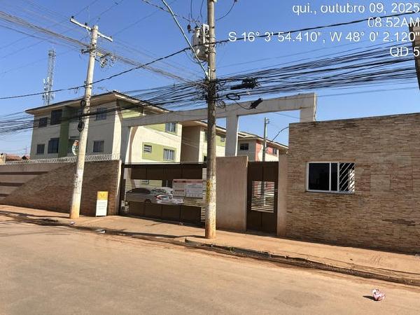 Apartamento em Valparaíso de Goiás, Setor De Chacaras Anhanguera C, Rua Minas Gerais, N. Sn, Apto 103, Bl L, Lt 03, Qd 06, GO. Área: 50.14m2
