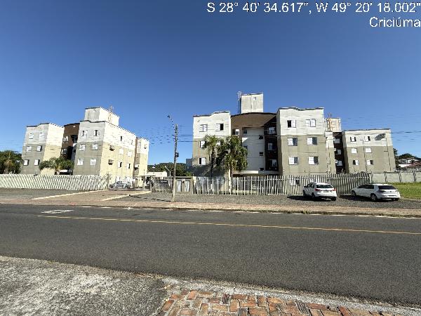 Apartamento em Criciúma, Brasilia, Rua Salvador, N. 255, Apto 103, Bl 04, SC. Área: 54.17m2
