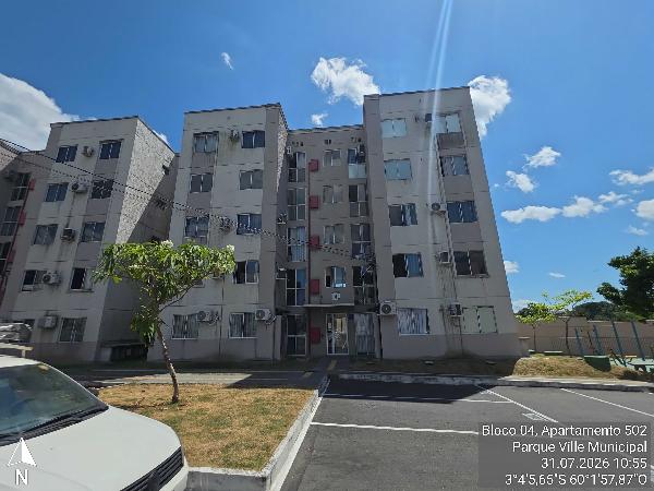 Apartamento em Manaus, Alvorada, Avenida Senador Raimundo Parente, N. 417, Apto 502, Bl 04 Vg 301, AM. Área: 41.12m2