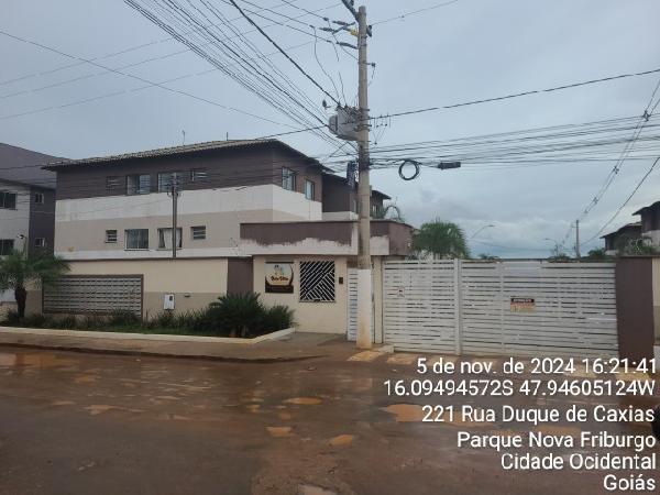 Apartamento em Cidade Ocidental, Mansoes Recreio Mossoro, Rua Rui Barbosa, N. Sn, Apto 304, Bl K, Ch 10, Qd 04, GO. Área: 45.13m2