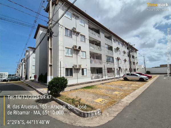 Apartamento em São José de Ribamar, Rio Amaro, Rua Do Residencial Fruteiras E Cidades, N. Sn, Apto 206, Bloco 07-Pcd Unidade Tipo 2 2º Pavimen, MA. Área: 58.17m2