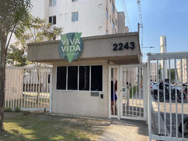 Apartamento em Rio de Janeiro, Santa Cruz, Estrada Da Pedra, N. 2243, Apto 508, Bl 02, RJ. Área: 41.23m2