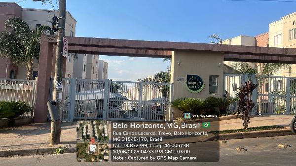 Apartamento em Belo Horizonte, Trevo, Rua Carlos Lacerda, N. 941, Apto 104, Bl 03 Lt 15 Qrt 40, MG. Área: 45.34m2