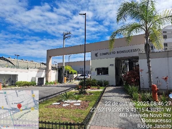 Apartamento em Rio de Janeiro, Bonsucesso, Rua Engenheiro Artur Moura, N. 456, Apto 209, Bloco 09, RJ. Área: 40m2