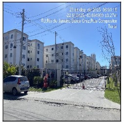 Apartamento em Rio de Janeiro, Santa Cruz, Rua Compositor Tunai (Antiga Rua Projetada 1), N. 115, Apto 502, Bl 08, RJ. Área: 40.54m2 Apartamento em Rio de Janeiro, Santa Cruz, Rua Compositor Tunai (Antiga Rua Projetada 1), N. 115, Apto 502, Bl 08, RJ. Área: 40.54m2