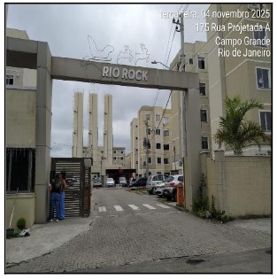 Apartamento em Rio de Janeiro, Campo Grande, Rua Projetada A, N. 175, Apto 302, Bl 11, RJ. Área: 41.19m2 Apartamento em Rio de Janeiro, Campo Grande, Rua Projetada A, N. 175, Apto 302, Bl 11, RJ. Área: 41.19m2