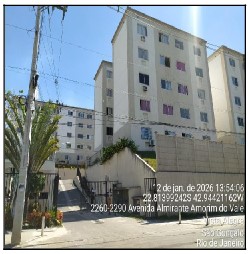Apartamento em São Gonçalo, Monjolos, Estrada Joao De Abreu, N. 214, Apto 401, Bl 12 Lt 06, RJ. Área: 48.74m2