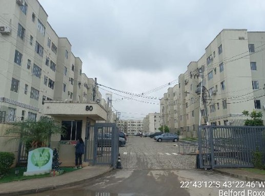 Apartamento em Belford Roxo, Sao Vicente, Rua Sargento Geraldo Pedro De Souza, N. 80, Apto 401, Bl 06, RJ. Área: 41.27m2
