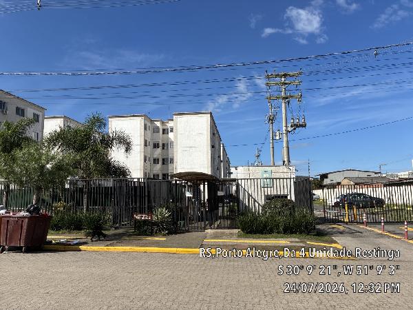 Apartamento em Porto Alegre, Restinga, Rua Sabino Pereira Nunes, N. 931, Apto 503, Bl 9, RS. Área: 40.99m2