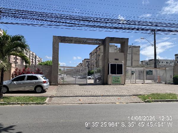 Apartamento em Maceió, Tabuleiro Do Martins, Avenida Sebastiao Correia Da Rocha, N. 1165, Apto 401, Bl 05 Pav 04 Vg 225, AL. Área: 38.4m2