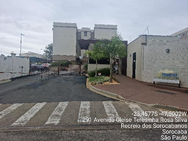 Apartamento em Sorocaba, Recreio Dos Sorocabanos, Avenida Cleise Terezinha Rosa Silva, N. 305, Apto 11, Tr 1 Bl C, SP. Área: 40.06m2