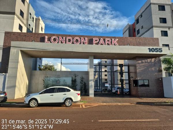 Apartamento em Londrina, Jardim Maria Celina, Avenida Rosalvo Marques Bonfim, N. 1055, Apto 204, Bl 07 Lt 01 Qd 06 Vg 25, PR. Área: 47.44m2