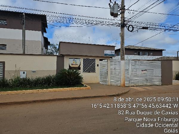 Apartamento em Cidade Ocidental, Mansoes Recreio Mossoro, Rua Rui Barbosa, N. Sn, Apto 204, Bl D, Ch 10, Qd 04, GO. Área: 46.79m2