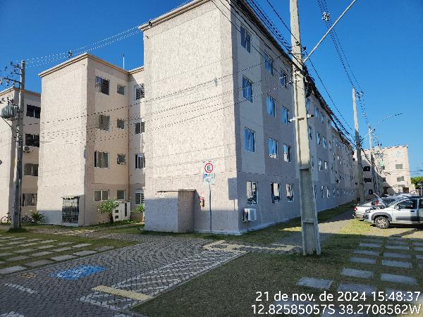Apartamento em Camaçari, Cajazeiras De Abrantes (abrantes), Rua Lagoa Branca, N. Sn, Apto 001, Bl 05, BA. Área: 40.53m2