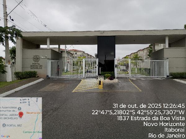 Apartamento em Itaboraí, Novo Horizonte (manilha), Estrada Da Boa Vista, N. 1837, Apto 304, Bl 12, RJ. Área: 48.8m2