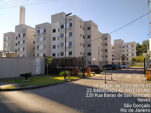 Apartamento em São Gonçalo, Neves (neves), Rua Barao De Sao Goncalo, N. 220, Apto 401, Bl 04a, RJ. Área: 43.98m2