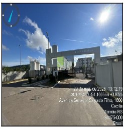 Apartamento em Viamão, Cecilia, Rodovia Tapir Rocha, N. 1820, Apto 202, Bl 15, Box N 155, RS. Área: 40.82m2