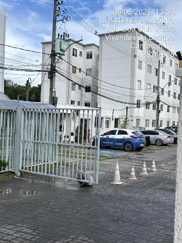 Apartamento em Camaçari, Boa Uniao (abrantes), Rua Colonia Boa Uniao, N. Sn, Apto 403, Bl 09, BA. Área: 40.53m2