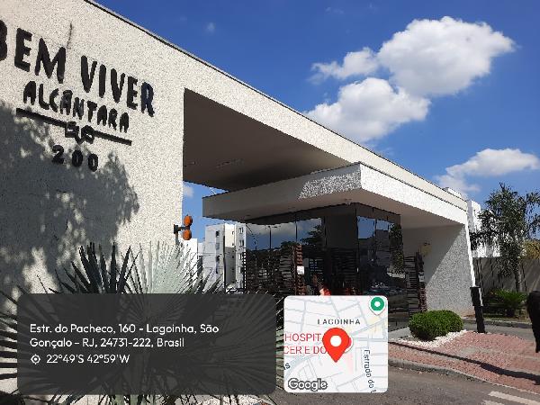 Apartamento em São Gonçalo, Lagoinha, Estrada Do Pacheco, N. 200, Apto 402, Bl 05, RJ. Área: 68.08m2
