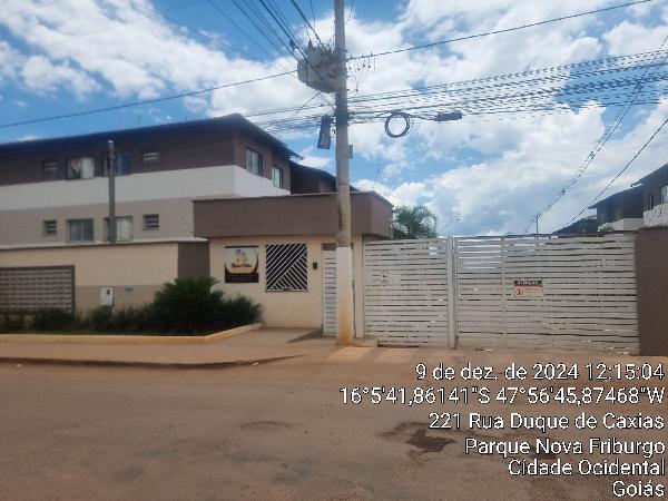 Apartamento em Cidade Ocidental, Mansoes Recreio Mossoro, Rua Rui Barbosa, N. Sn, Apto 201, Bl K, Ch 10, Qd 04, GO. Área: 46.79m2
