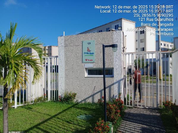 Apartamento em Jaboatão dos Guararapes, Barra De Jangada, Rua Guarulhos, N. 121, Apto 01, Bl 02, Lt A1a, PE. Área: 41.79m2