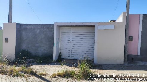 Casa em Belo Jardim, Euno Andrade Da Silva, Rua JoÃO De Menezes SÁ, N. 31, Lote 19 Qd 32, PE. Área: 46.3m2