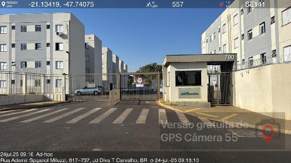 Apartamento em Ribeirão Preto, Jardim Diva Tarla De Carvalho, Rua Ademir Spagnol Miluzzi, N. 700, Apto 34, Bloco D Torre 2, SP. Área: 39.21m2