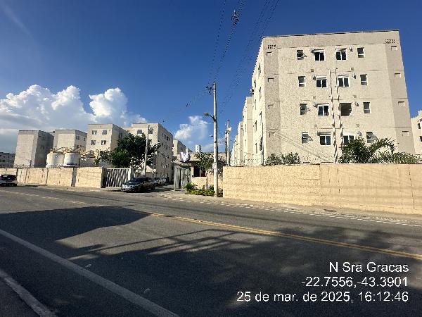 Apartamento em Belford Roxo, Santa Amelia, Rua Belo Horizonte, N. 855, Apto 401, Bl 17, Lt 02, RJ. Área: 43.29m2