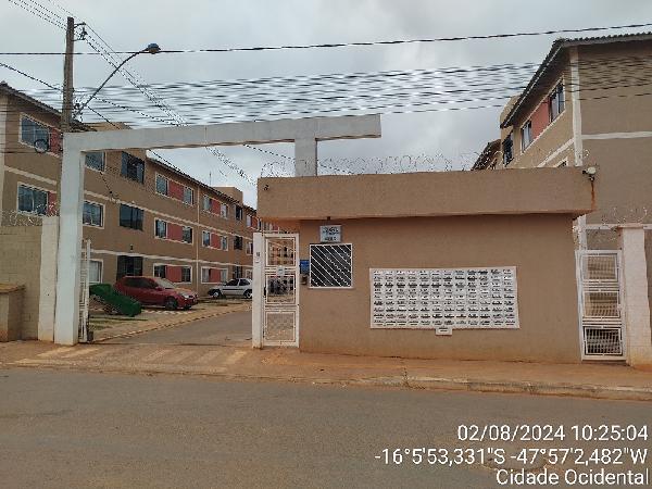 Apartamento em Cidade Ocidental, Mansoes Recreio Mossoro, Quadra 7, N. Sn, Apto 202, Bl F, Lt 06d, GO. Área: 44.77m2