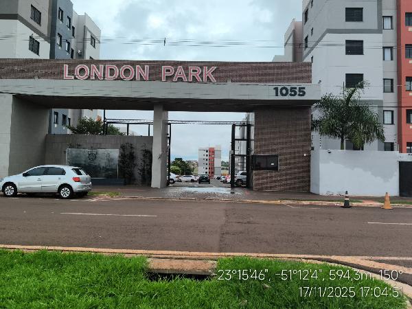 Apartamento em Londrina, Jardim Maria Celina, Avenida Rosalvo Marques Bonfim, N. 1055, Apto 304, Bl 10, PR. Área: 47.44m2