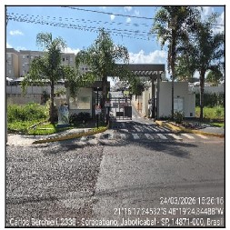 Apartamento em Jaboticabal, Sorocabano, Avenida Carlos Berchieri, N. 2338, Apto 21, Tr 7 Bl C, SP. Área: 43.06m2