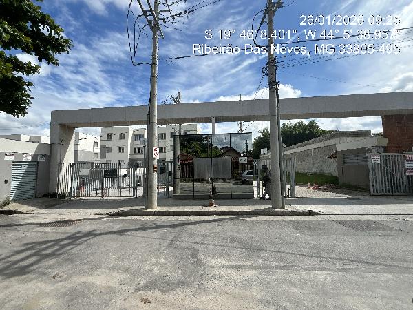 Apartamento em Ribeirão das Neves, Vila Mariana, Rua Jose Pedro Pereira, N. 558, Apto 201, Bl 17, Cd 02, MG. Área: 40.89m2