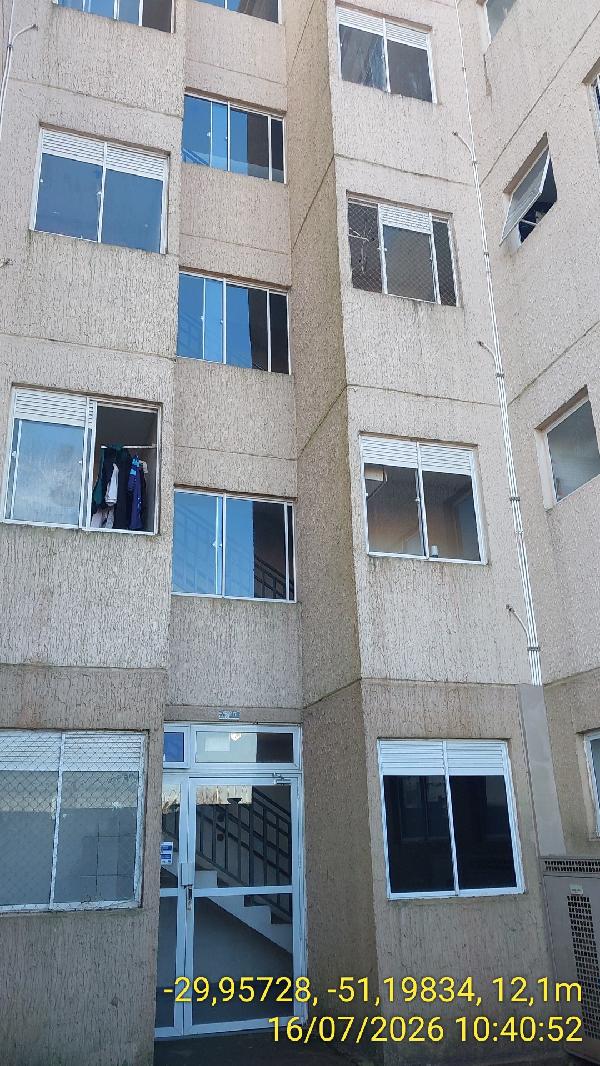 Apartamento em Canoas, Rio Branco, Rua Machadinho, N. 1704, Apto 102, Bl 11, RS. Área: 41.19m2