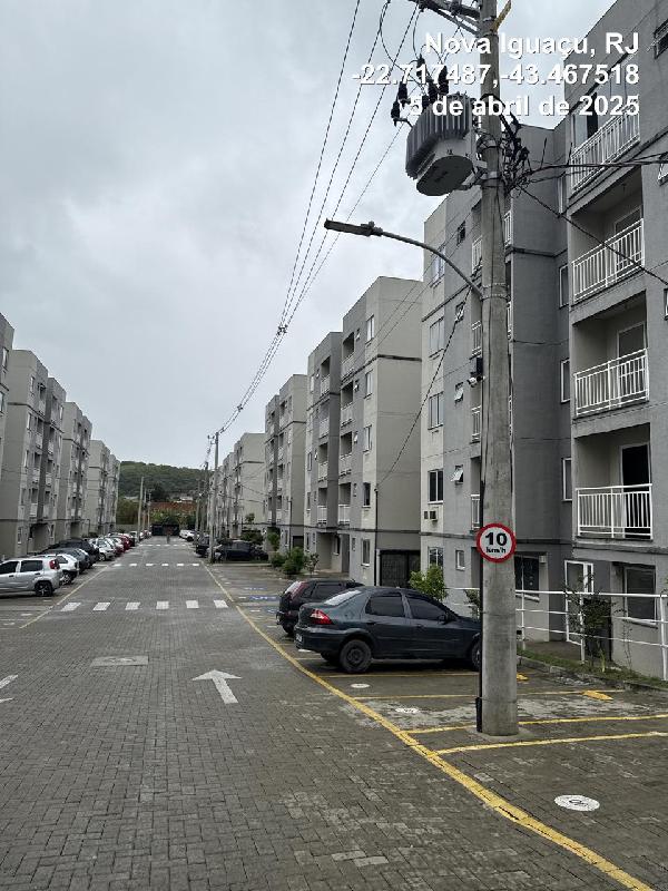 Apartamento em Nova Iguaçu, Ponto Chic, Estrada Velha De Santa Rita, N. 1052, Apto 502, Bl 11, RJ. Área: 44.98m2