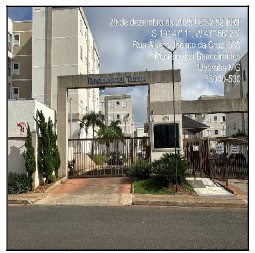 Apartamento em Uberaba, Recreio Dos Bandeirantes, Rua Alvaro Jacinto Da Cruz, N. 471, Apto 404, Bl 08 Pav 04 Chac 7 E 8, MG. Área: 39.3m2