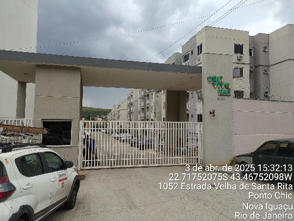 Apartamento em Nova Iguaçu, Ponto Chic, Estrada Velha De Santa Rita, N. 1052, Apto 301, Bloco 17 Lt 6a3, RJ. Área: 44.98m2