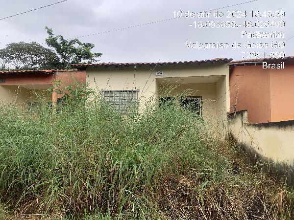 Casa em Valparaíso de Goiás, Chacaras Araguaia, Quadra ÚNica, N. Sn, Cs 56, Mod B, Ch 10, Gleba E, GO. Área: 57.6m2