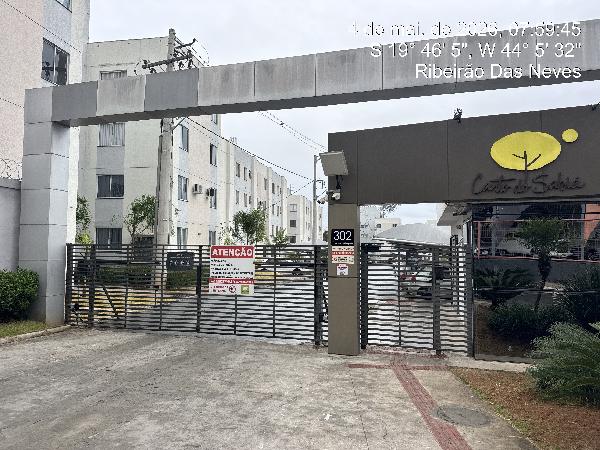 Apartamento em Ribeirão das Neves, Sao Pedro, Rua Lauro Sodre Nogueira, N. 302, Apto B204, Bl 11 Vaga 75, MG. Área: 43.53m2
