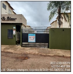 Apartamento em Valparaíso de Goiás, Chacaras Anhanguera, Quadra 18, N. Sn, Apto 201, Bl B, Lt 04, GO. Área: 45.13m2