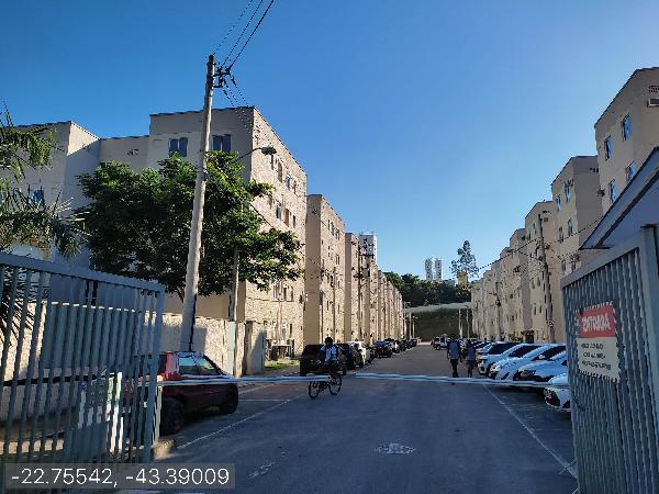 Apartamento em Belford Roxo, Santa Amelia, Rua Belo Horizonte, N. 855, Apto 502, Bl 02, Lt 02, RJ. Área: 43.29m2