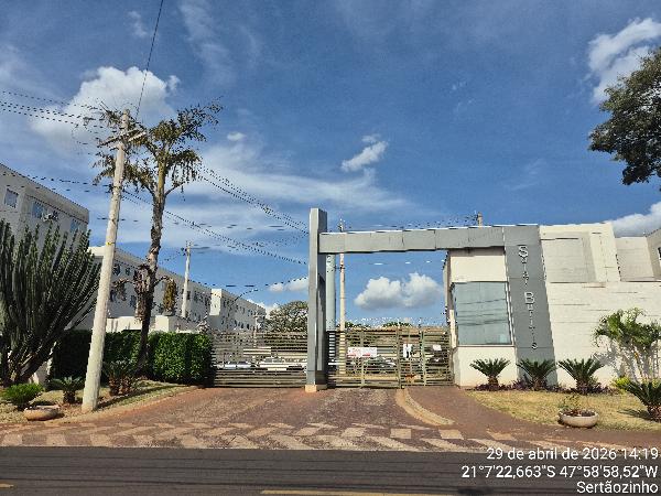 Apartamento em Sertãozinho, Alvorada, Rua Doutor Olidair Ambrosio, N. 3350, Apto 303, Bl 02 Box 53, SP. Área: 39.3m2