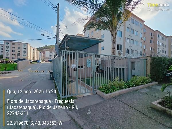 Apartamento em Rio de Janeiro, Jacarepagua, Estrada Campo Da Areia, N. 1205, Apto 308, Bl 06, RJ. Área: 41m2