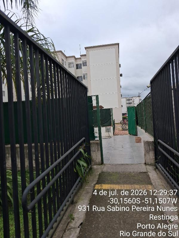 Apartamento em Porto Alegre, Restinga, Rua Sabino Pereira Nunes, N. 931, Apto 503, Bl 25, RS. Área: 40.99m2